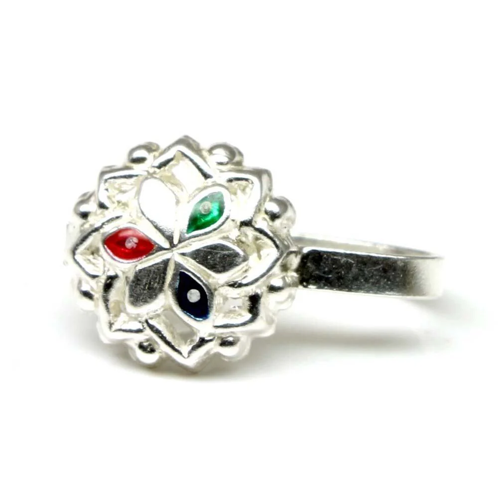 Indian Daisy Clip On Nose Ring Stud