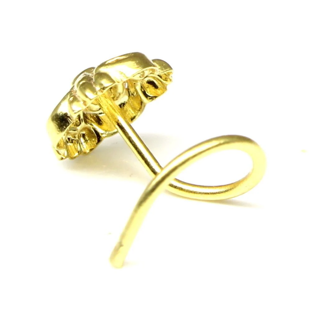 Indian women fashion nose stud - Image 3