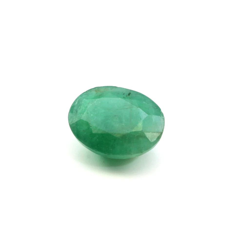 Lab-Certified 3.07Ct Natural Green Emerald Gemstone