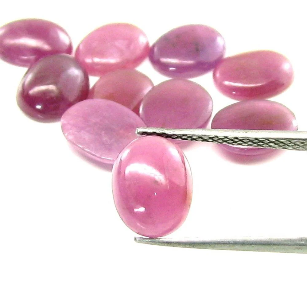 Natural Ruby Oval Gemstone – 15 Stones, 37.2 Ct - Image 3