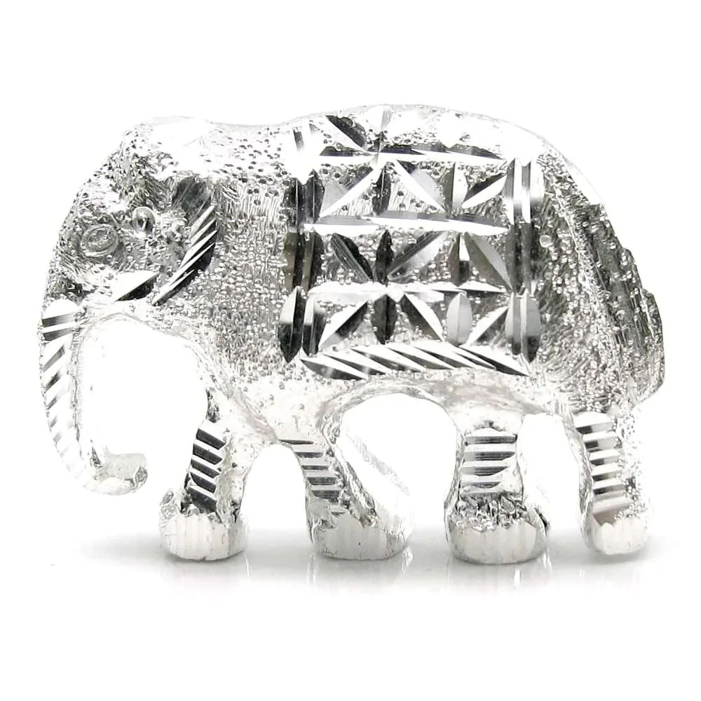Pure Silver Elephant chandi ka Hathy Lal kitab remedy solid inside - Image 8