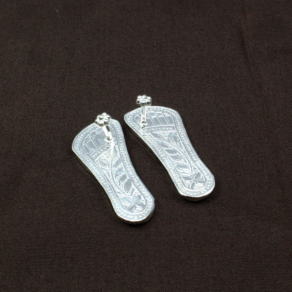 Real ilver Laxmi Charan Paduka – Sacred Prosperity Gift & Vastu Remedy - Image 5