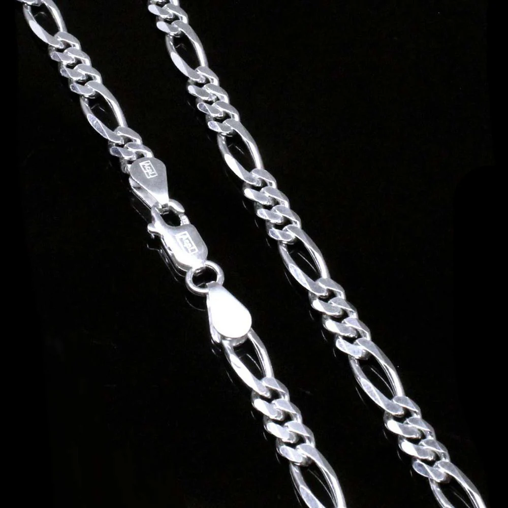 Real 925 Silver Link Design Chain 19.8" Neck chain - Image 3