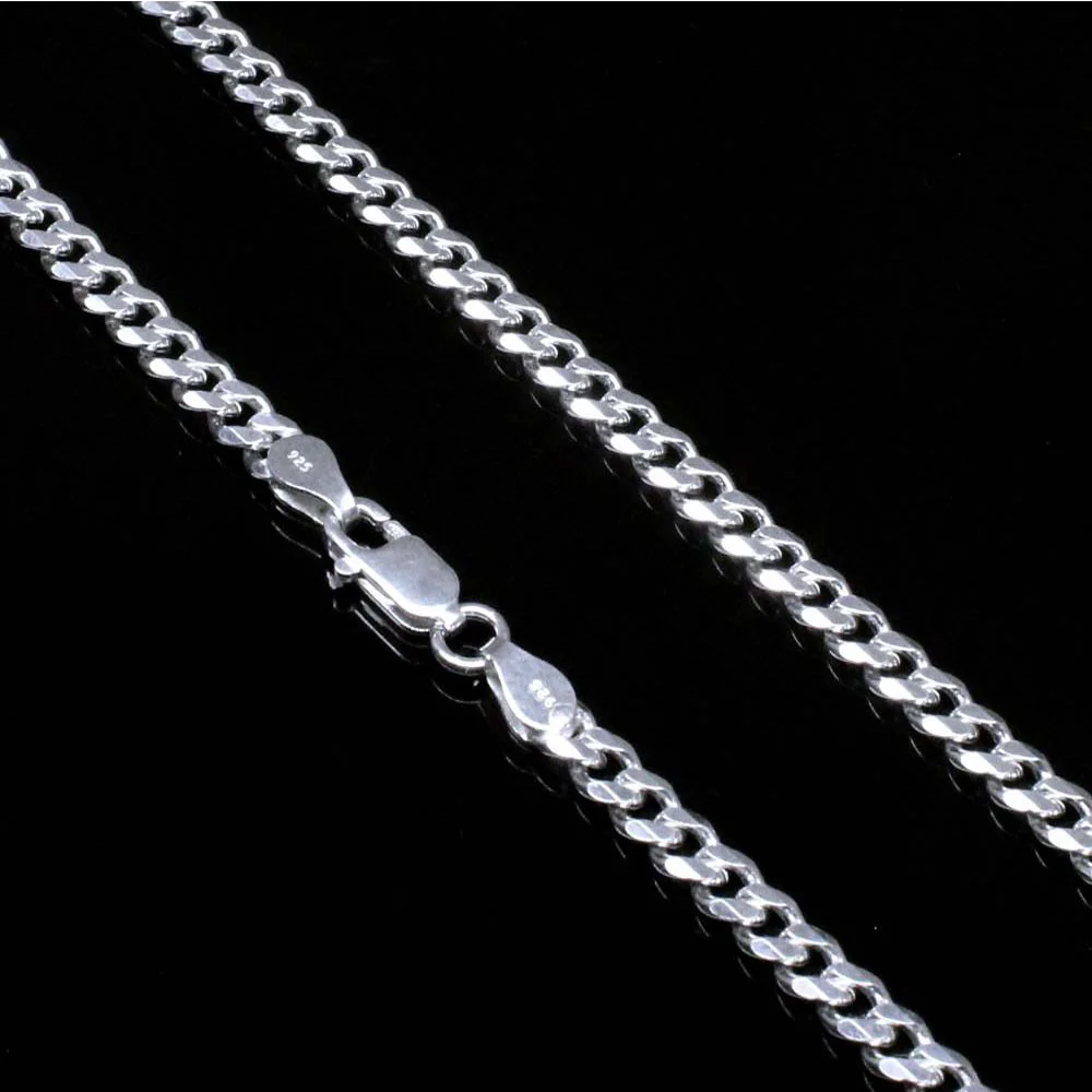 Real 925 Silver Link Design Chain 20" Neck chain - Image 4