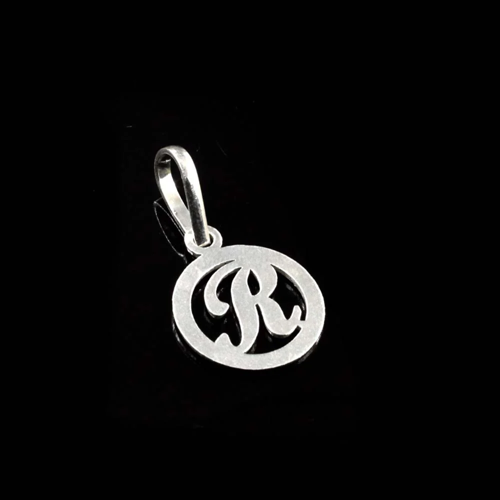 Real Sterling Silver Alphabet Letter Pendant - Image 7