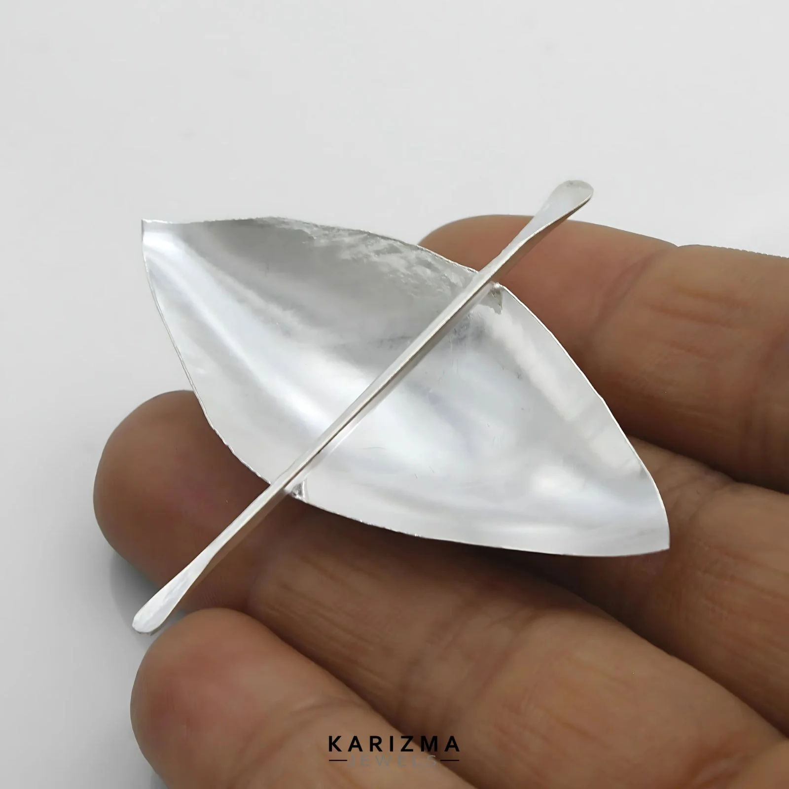 Real Sterling Silver Boat Chandi Naav Puja remedies for Daily use - Image 3