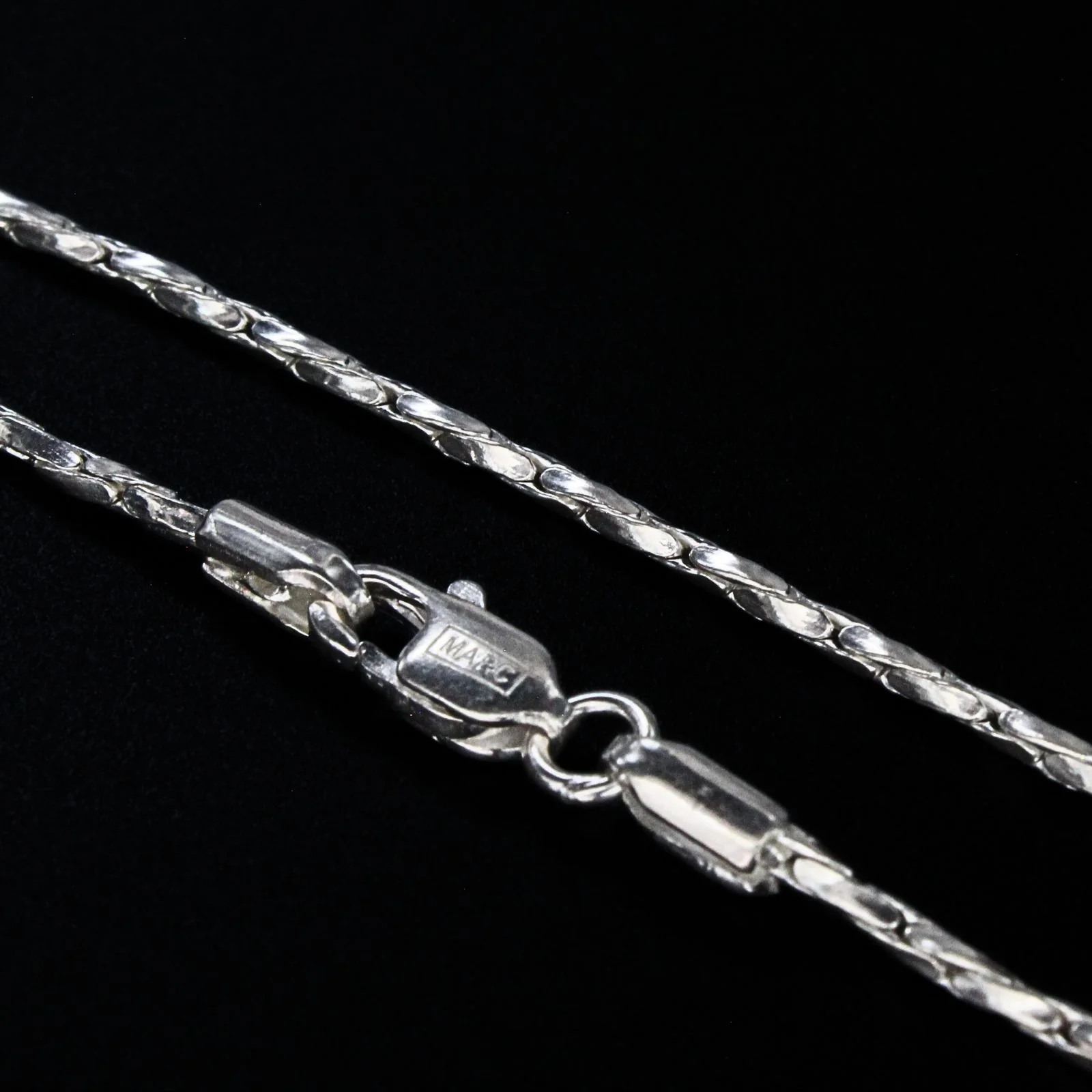 Real Sterling Silver Cardano Link Neck chain - Image 4