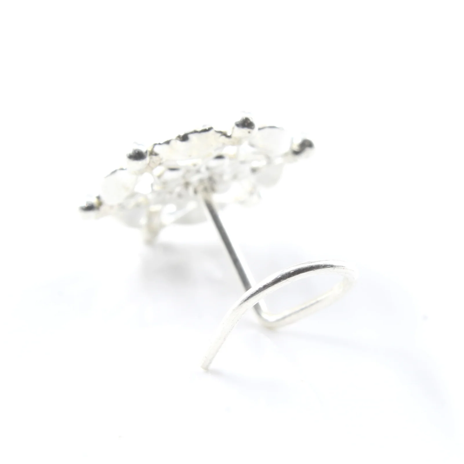 Hypoallergenic Gold Plated Silver Nose Piercing - Image 8