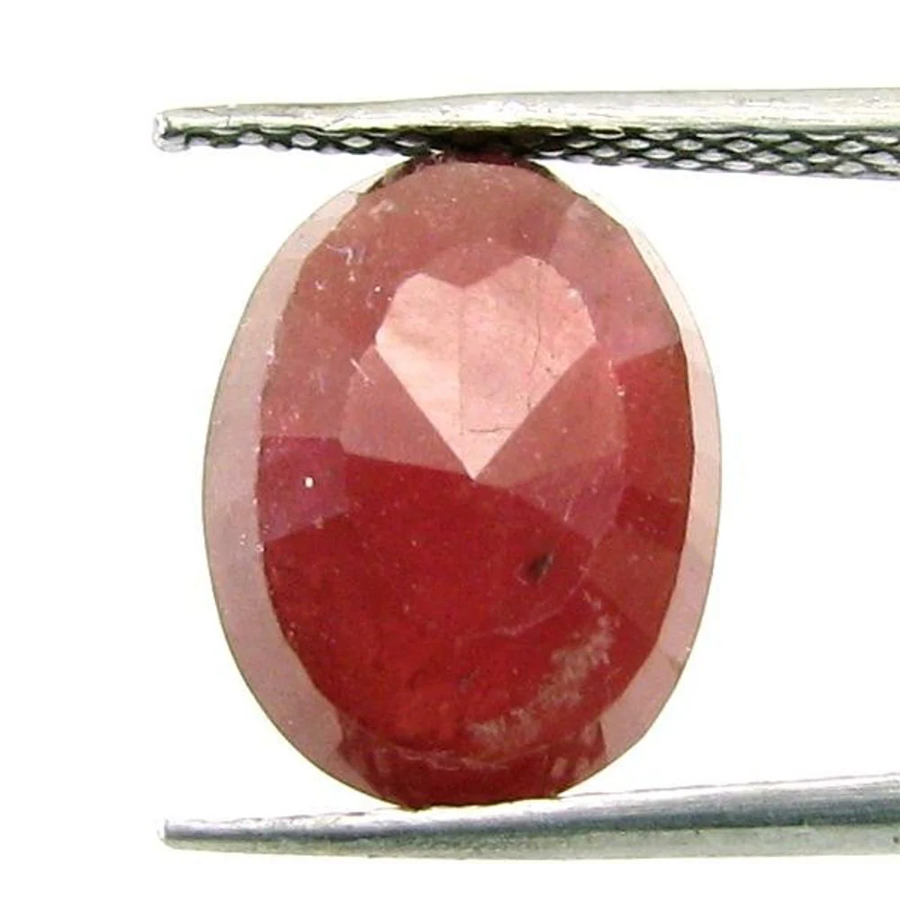 Shinny 6.5Ct Natural Ruby Corundum Oval Cut Gemstone - Image 3