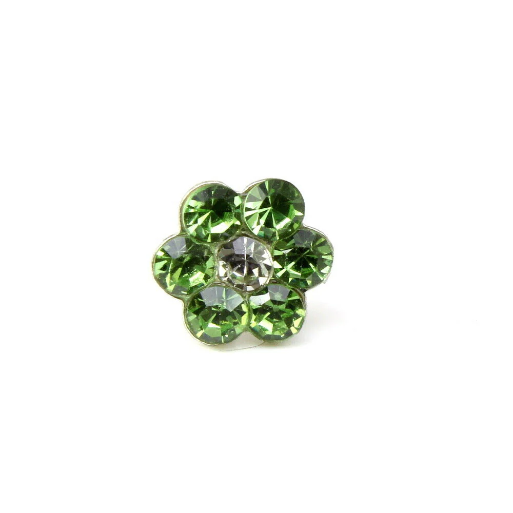 Silver plated fashion nose stud