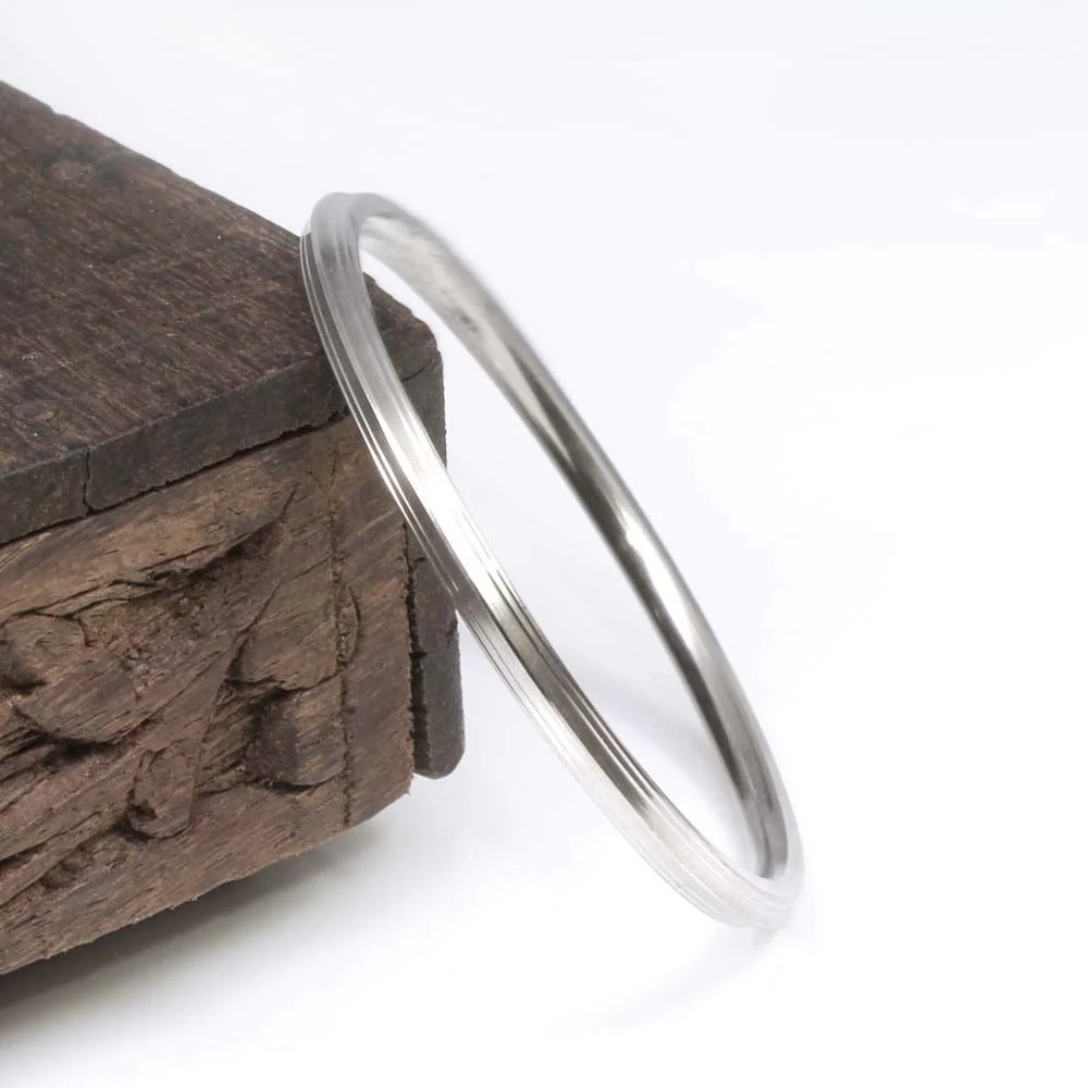 Smooth Premium Shine Stainless Steel Kara for Kids – Stylish Children’s Bangle Bracelet - Image 3
