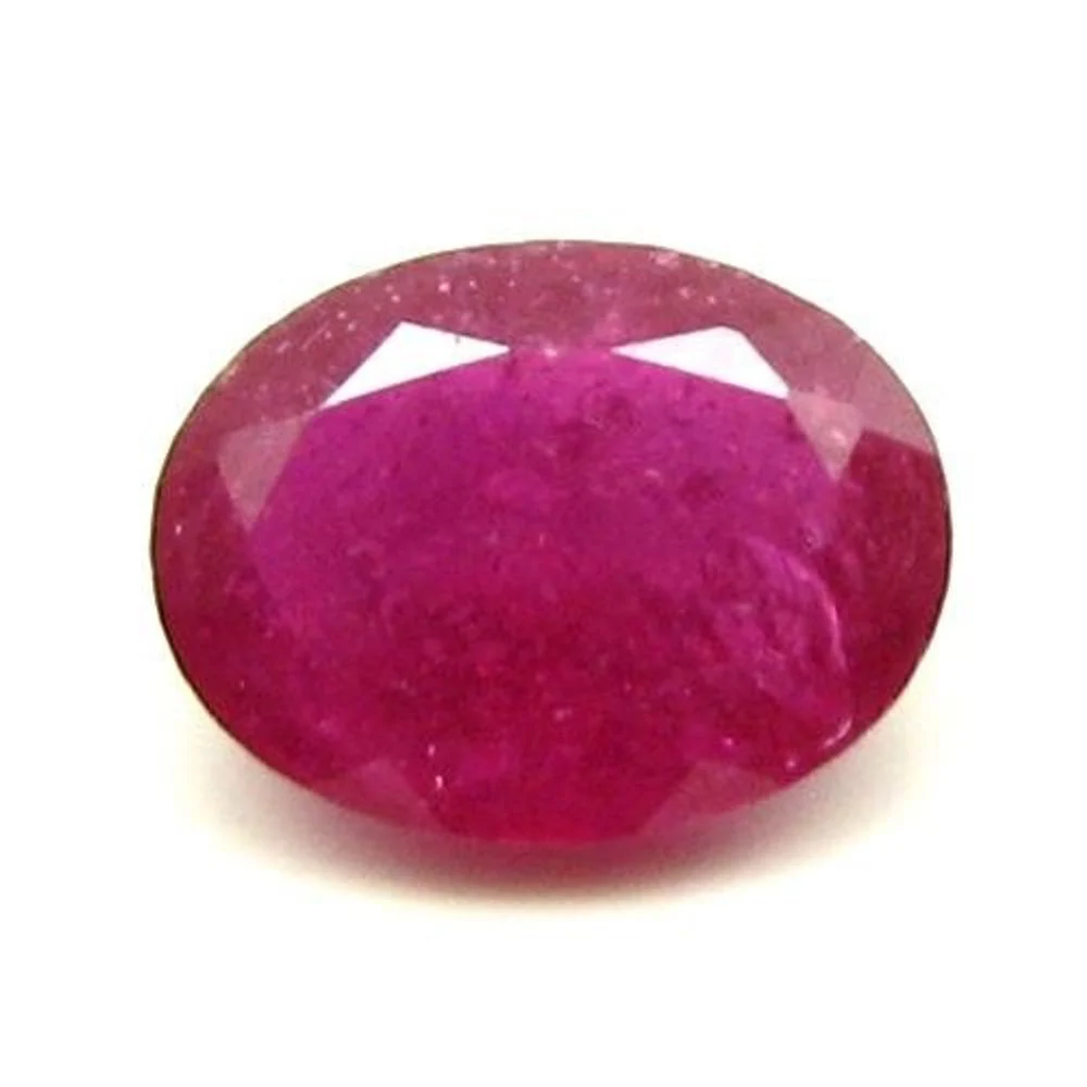 Superb 1.7Ct Natural Red Ruby Sun Associated Gemstone